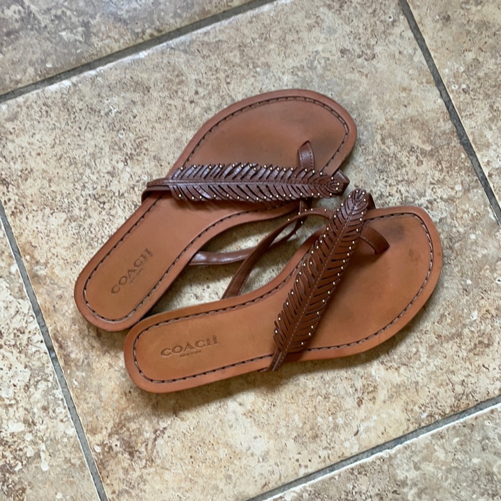 Beautiful Coach sandals